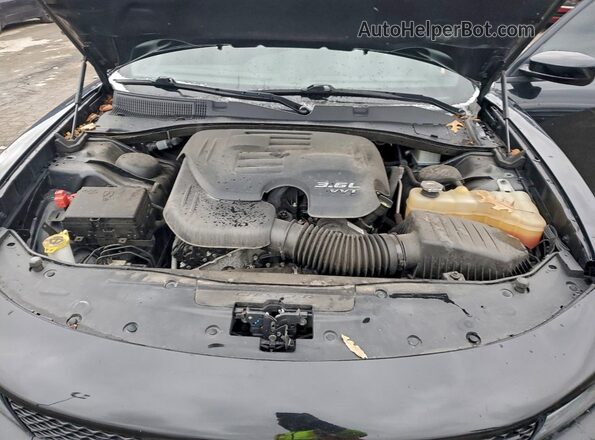 2C3CDXHG4MH603471 2021 DODGE CHARGER Black Вид задньої частини салону