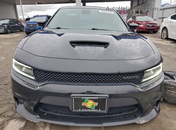 2C3CDXHG4MH603471 2021 DODGE CHARGER Black Вид спереду