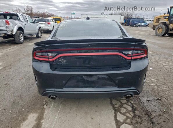 2C3CDXHG4MH603471 2021 DODGE CHARGER Black Вид ззаду