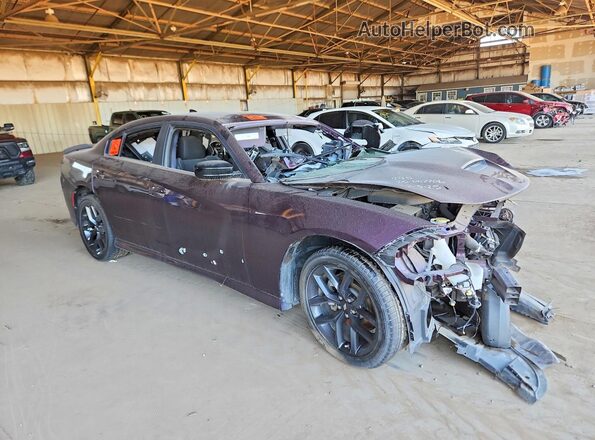 2C3CDXHG4NH225525 2022 DODGE CHARGER Purple Przód prawy