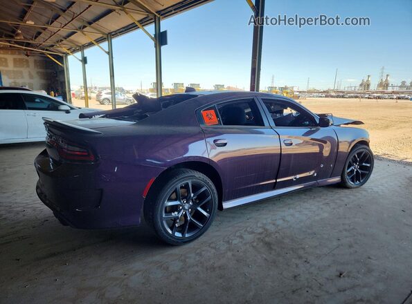 2C3CDXHG4NH225525 2022 DODGE CHARGER Purple Tył prawy