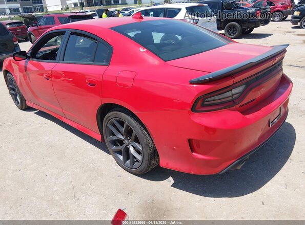 2C3CDXHG4PH603586 2023 DODGE CHARGER Red Tył lewy