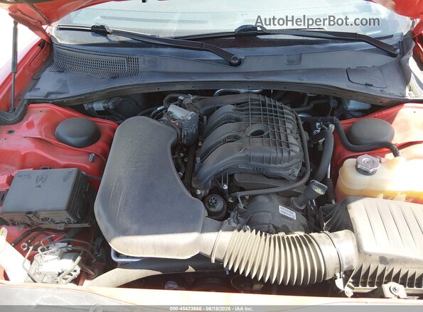 2C3CDXHG4PH603586 2023 DODGE CHARGER Red Widok z tyłu