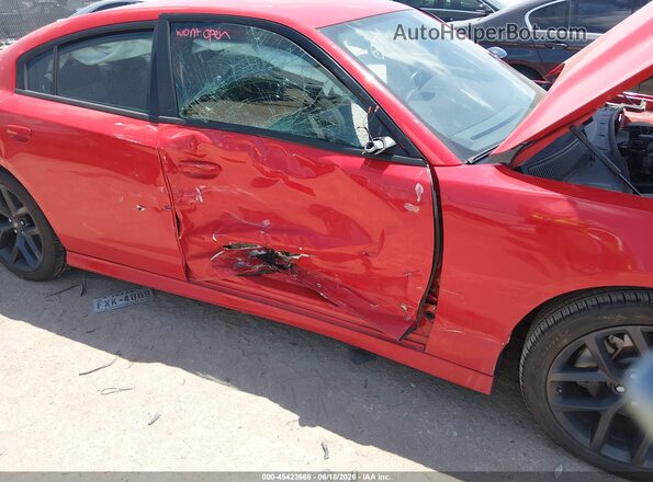 2C3CDXHG4PH603586 2023 DODGE CHARGER Red Widok z przodu