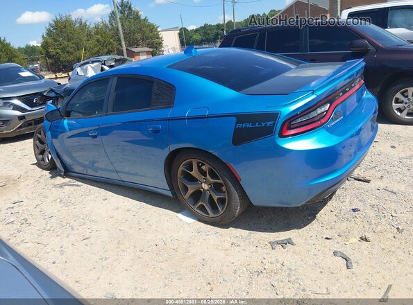 2C3CDXHG5GH150627 2016 DODGE CHARGER Blue უკანა მარცხენა