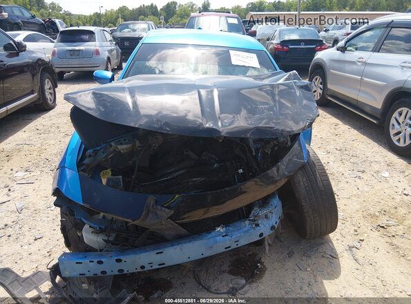 2C3CDXHG5GH150627 2016 DODGE CHARGER Blue ხელსაწყოთა პანელის ხედი
