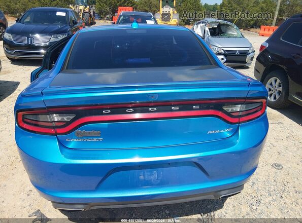 2C3CDXHG5GH150627 2016 DODGE CHARGER Blue 