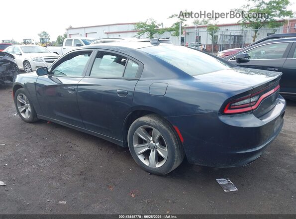 2C3CDXHG5HH569269 2017 DODGE CHARGER Black უკანა სალონის ხედი