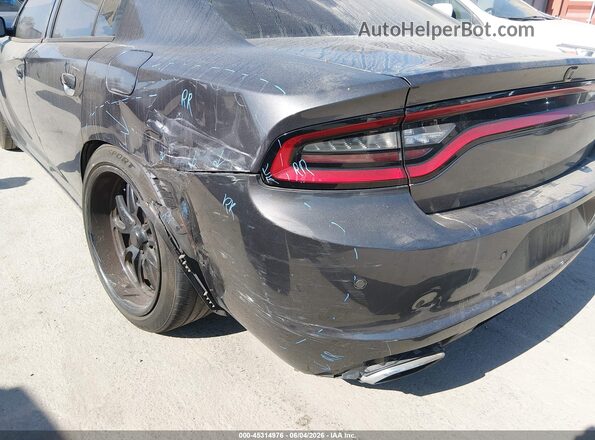 2C3CDXHG5JH133995 2018 DODGE CHARGER Gray 
