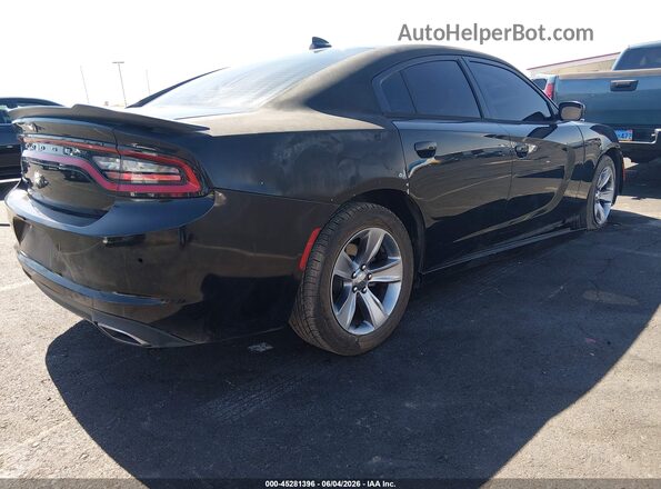 2C3CDXHG5JH323344 2018 DODGE CHARGER Black უკანა მარჯვენა