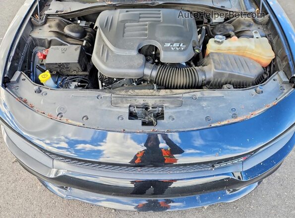 2C3CDXHG5LH108257 2020 DODGE CHARGER Black Вид задньої частини салону