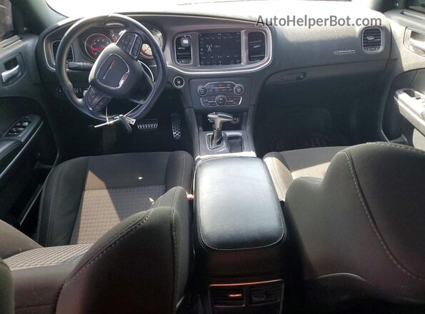 2C3CDXHG5LH108257 2020 DODGE CHARGER Black Вид панелі приладів