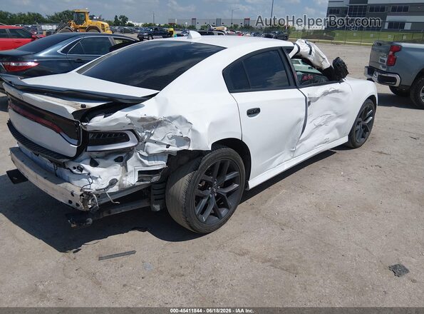 2C3CDXHG5MH565443 2021 DODGE CHARGER White Հետևի աջ