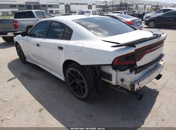 2C3CDXHG5MH565443 2021 DODGE CHARGER White Հետևի ձախ