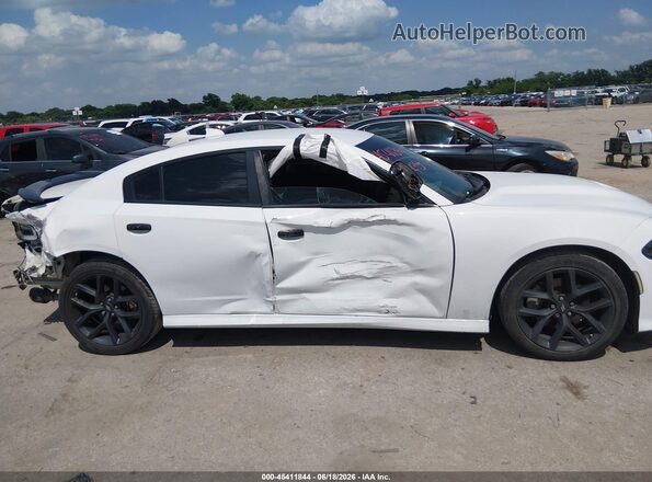 2C3CDXHG5MH565443 2021 DODGE CHARGER White Սալոնի հետևի տեսք