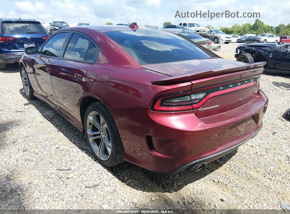 2C3CDXHG5MH570271 2021 DODGE CHARGER Red უკანა მარცხენა