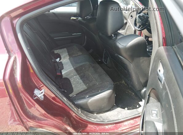 2C3CDXHG5MH570271 2021 DODGE CHARGER Red VIN კოდის სტიკერის ხედი