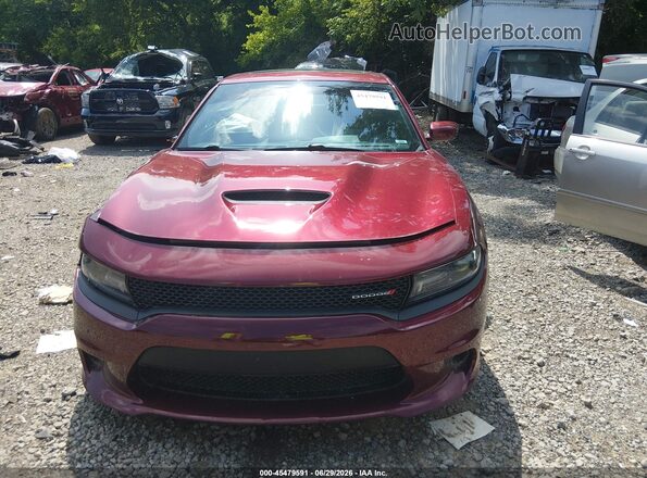 2C3CDXHG5MH570271 2021 DODGE CHARGER Red ხელსაწყოთა პანელის ხედი