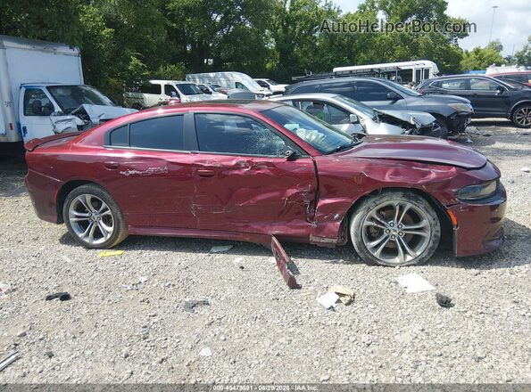 2C3CDXHG5MH570271 2021 DODGE CHARGER Red უკანა სალონის ხედი