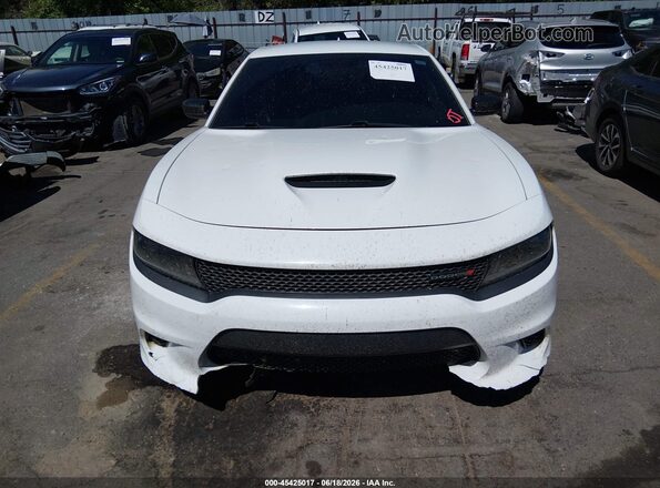 2C3CDXHG5PH559923 2023 DODGE CHARGER White Widok wnętrza z tyłu