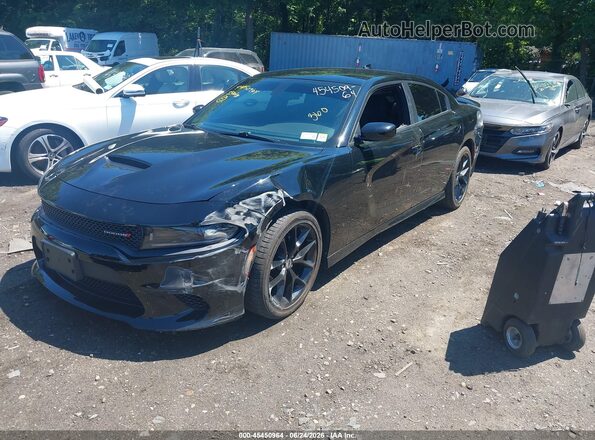 2C3CDXHG5PH566175 2023 DODGE CHARGER Black Przód lewy