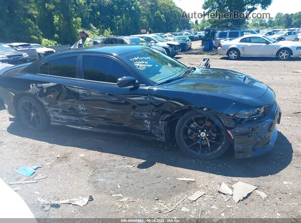 2C3CDXHG5PH566175 2023 DODGE CHARGER Black Widok wnętrza z tyłu