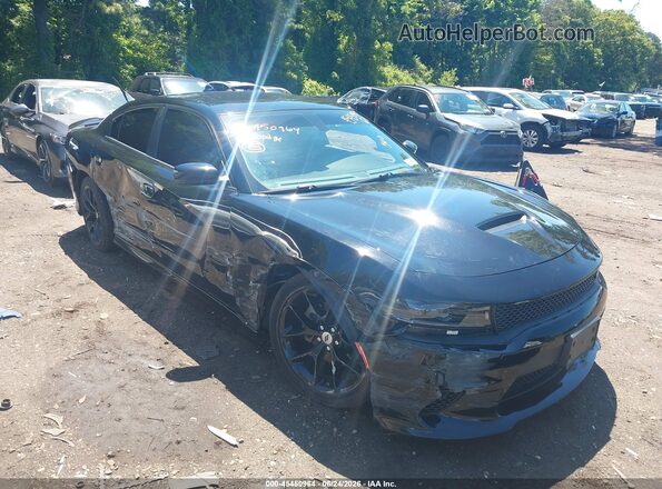 2C3CDXHG5PH566175 2023 DODGE CHARGER Black Widok z przodu