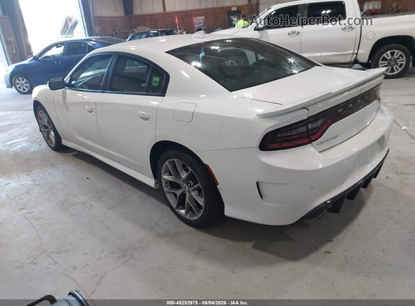 2C3CDXHG5PH594445 2023 DODGE CHARGER Белый Задняя левая четверть