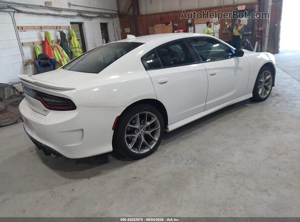 2C3CDXHG5PH594445 2023 DODGE CHARGER Белый Задняя правая четверть