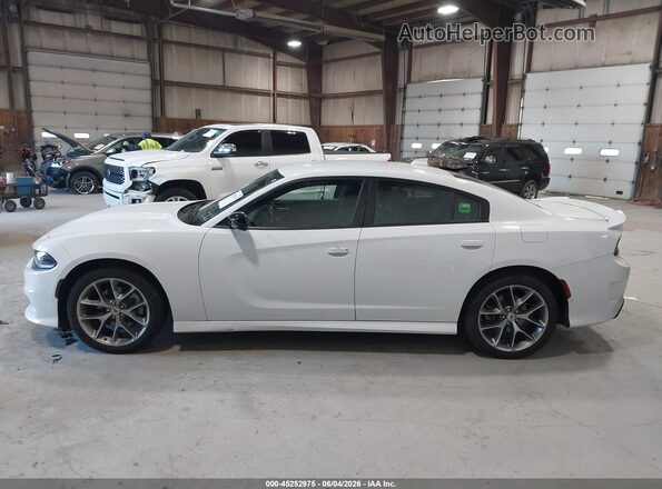 2C3CDXHG5PH594445 2023 DODGE CHARGER Белый Панорамный вид салона 360°