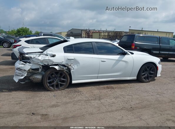2C3CDXHG5PH615536 2023 DODGE CHARGER White უკანა სალონის ხედი