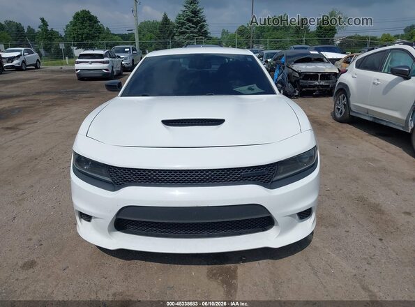 2C3CDXHG5PH615536 2023 DODGE CHARGER White ხელსაწყოთა პანელის ხედი