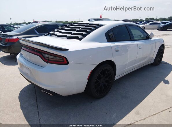 2C3CDXHG6GH286071 2016 DODGE CHARGER White Rear right