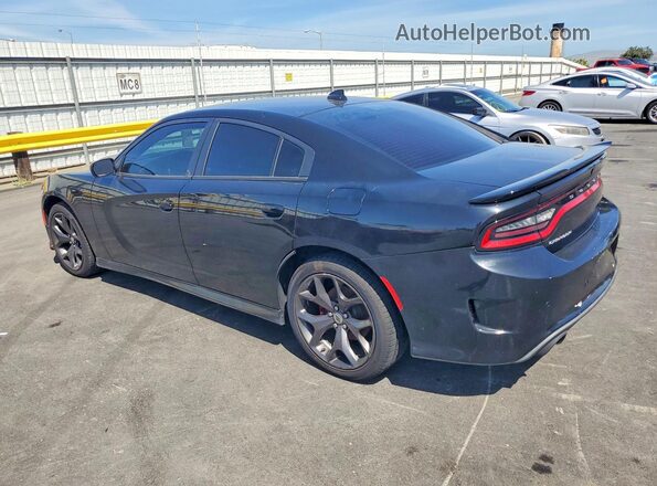 2C3CDXHG6KH579056 2019 DODGE CHARGER Черный Задняя левая четверть