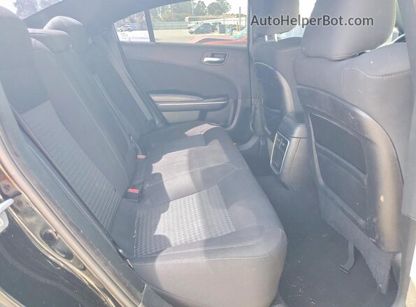 2C3CDXHG6KH579056 2019 DODGE CHARGER Черный Вид задних сидений