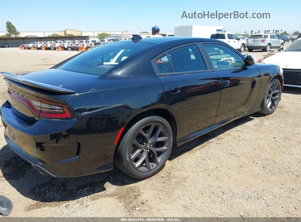 2C3CDXHG6LH188507 2020 DODGE CHARGER Black უკანა მარჯვენა