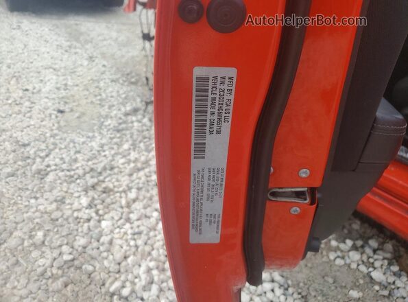 2C3CDXHG6MH557108 2021 DODGE CHARGER Orange Вид наклейки з VIN-кодом
