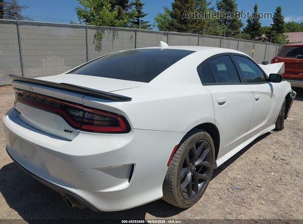 2C3CDXHG6MH603469 2021 DODGE CHARGER White უკანა მარჯვენა