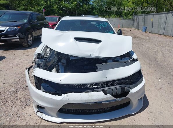 2C3CDXHG6MH603469 2021 DODGE CHARGER White ხელსაწყოთა პანელის ხედი