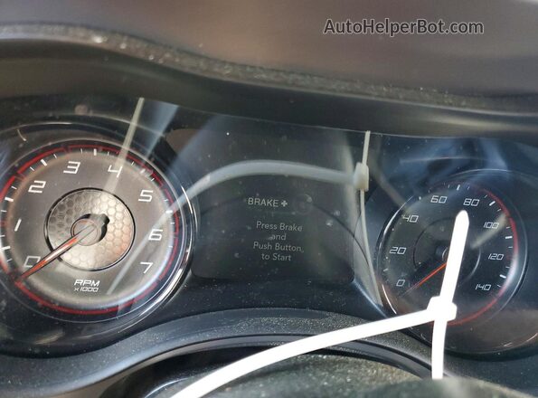 2C3CDXHG6PH516031 2023 DODGE CHARGER Черный Вид щитка приборов