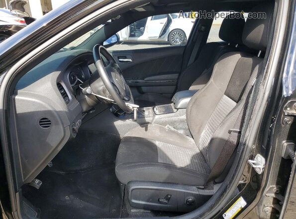 2C3CDXHG6PH516031 2023 DODGE CHARGER Черный Вид салона спереди