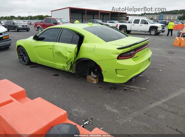 2C3CDXHG6PH649162 2023 DODGE CHARGER Green Tył lewy