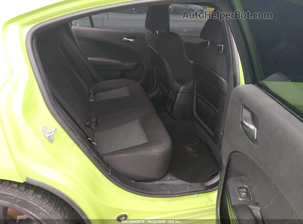 2C3CDXHG6PH649162 2023 DODGE CHARGER Green Widok naklejki z numerem VIN