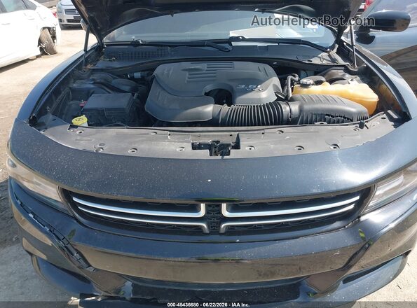 2C3CDXHG7GH241253 2016 DODGE CHARGER Черный Вид сзади