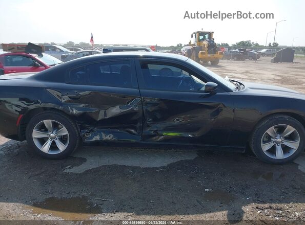 2C3CDXHG7GH241253 2016 DODGE CHARGER Черный Вид спереди
