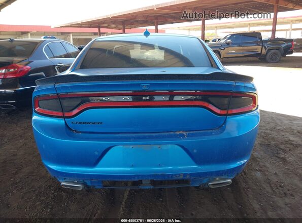 2C3CDXHG7GH242337 2016 DODGE CHARGER Blue 