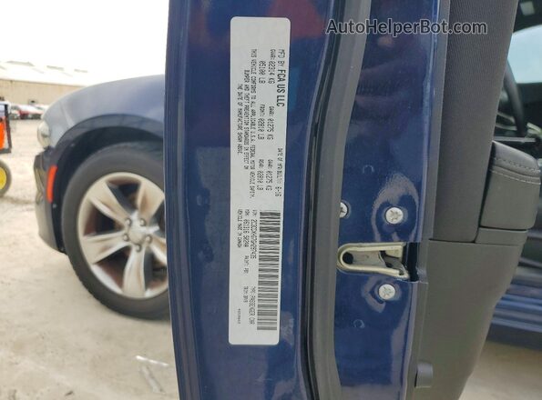 2C3CDXHG7GH297435 2016 DODGE CHARGER Blue Вид підкапотного простору