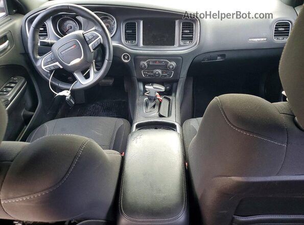 2C3CDXHG7GH297435 2016 DODGE CHARGER Blue Вид панелі приладів
