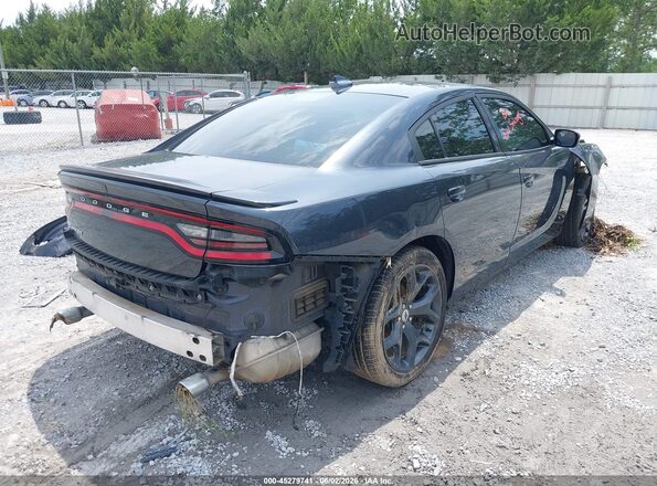 2C3CDXHG7JH247853 2018 DODGE CHARGER Gray Задня права чверть