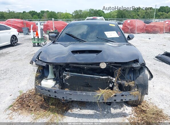 2C3CDXHG7JH247853 2018 DODGE CHARGER Gray Вид щитка приладів
